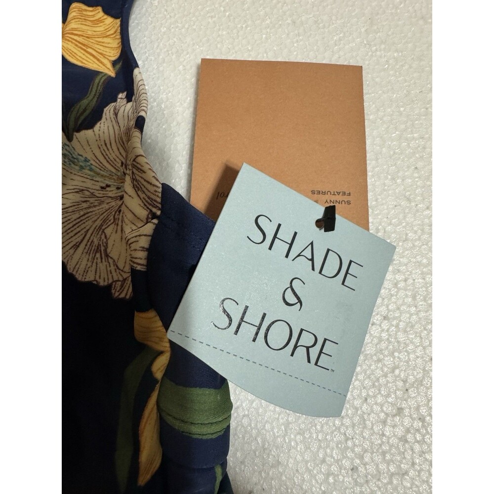 Shade & Shore One Piece Swimsuit Size 14 NWT Full Seat Coverage - Picture 8 of 12